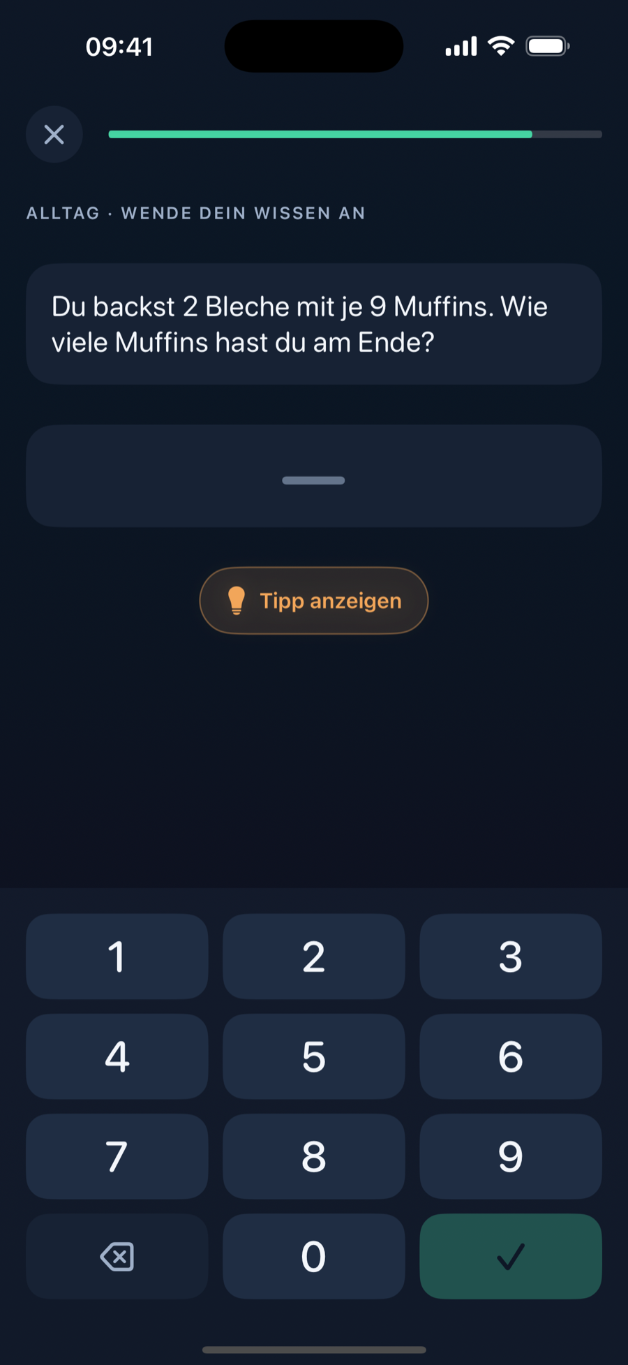 Alltags-Transfer mit Textaufgaben